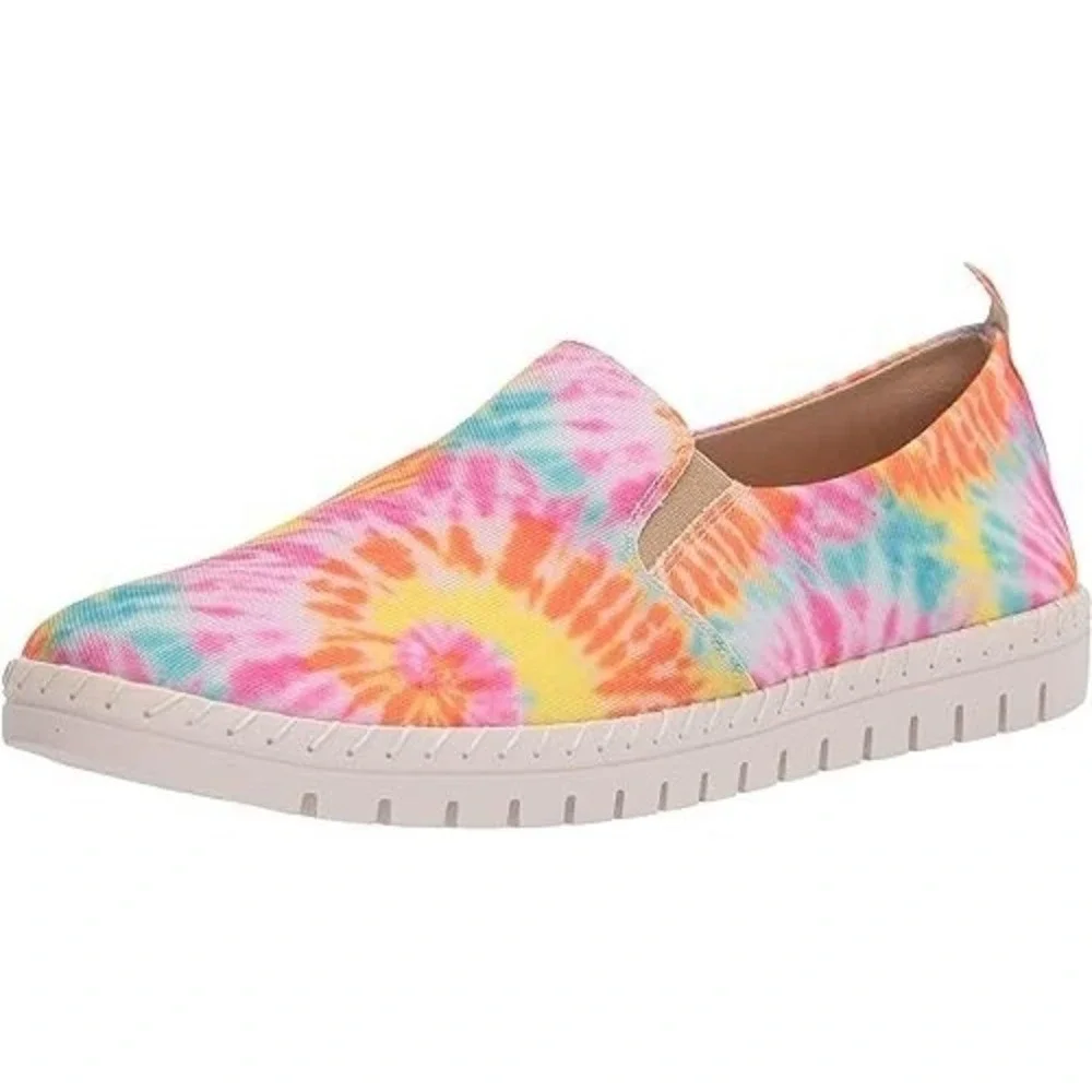 Easy Street Fresh Slip On Sneakers Tye-Dye NEW 7 W Womens‎ NEW